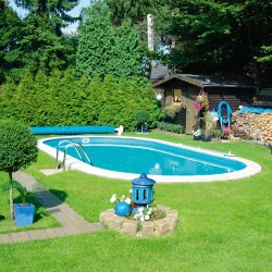 Set piscina ovala 21 m³